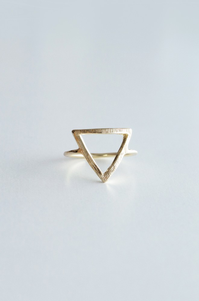 triangle ring